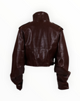CROP JACKET ΜΕ ΨΗΛΟ ΓΙΑΚΑ