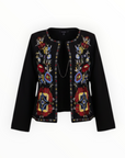 JACKET ΜΕ FLORAL ΚΕΝΤΗΜΑ