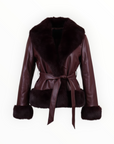 ECO LEATHER JACKET ΜΕ ΓΟΥΝΑ