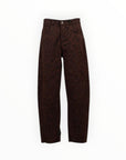 LEOPARD BARREL JEANS