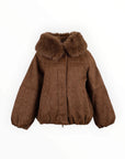 OVERSIZE FAUX FUR JACKET