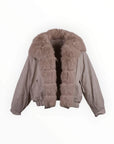 OVERSIZE JACKET ΜΕ ΓΟΥΝΑ