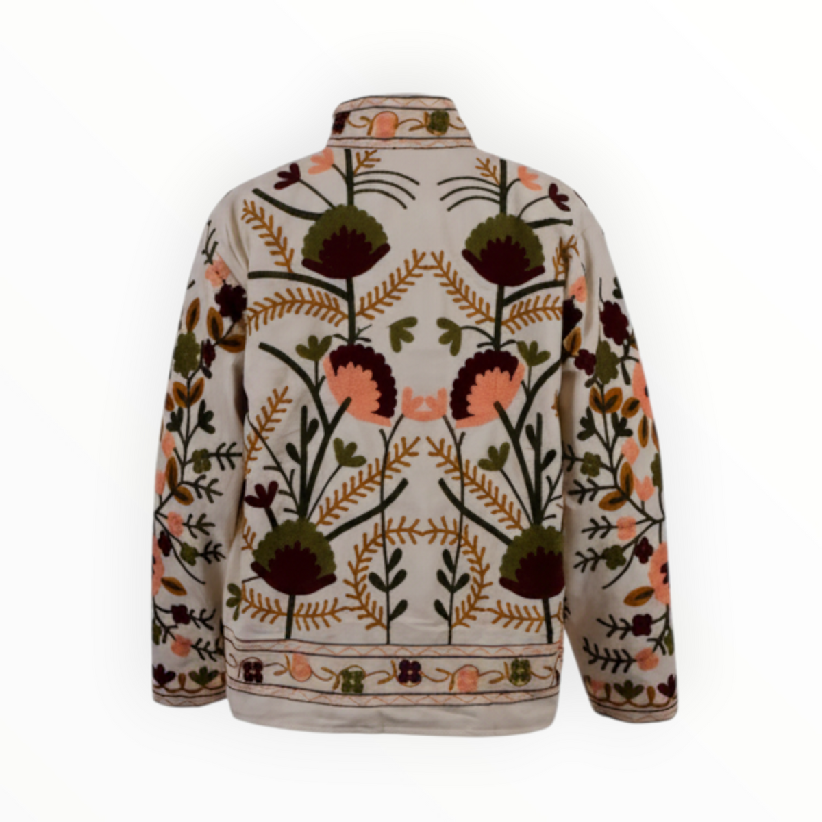 ΒΑΜΒΑΚΕΡΟ JACKET ΜΕ ΚΕΝΤΗΜΑΤΑ