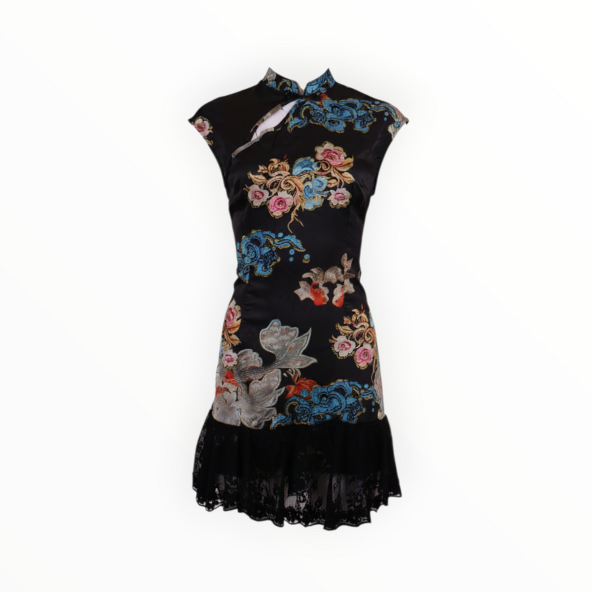 MINI DRESS ΜΕ ΔΑΝΤΕΛΑ
