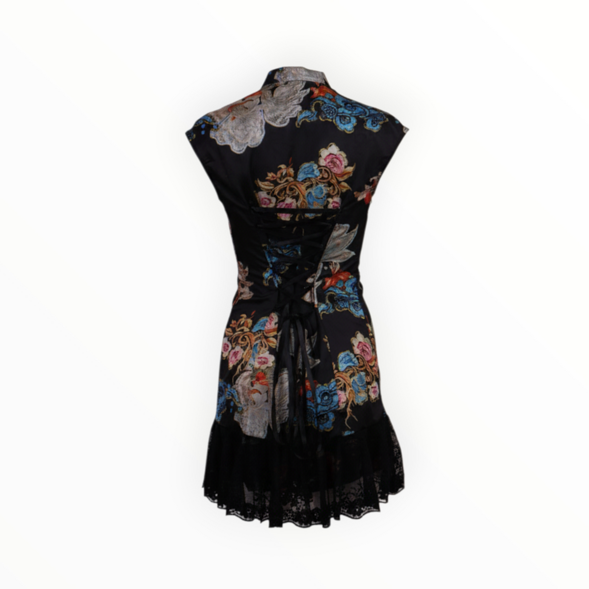 MINI DRESS ΜΕ ΔΑΝΤΕΛΑ