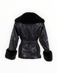 ECO LEATHER JACKET ΜΕ ΓΟΥΝΑ