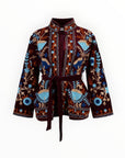 ΒΑΜΒΑΚΕΡΟ JACKET ΜΕ ΚΕΝΤΗΜΑΤΑ