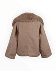 OVERSIZE FAUX FUR JACKET