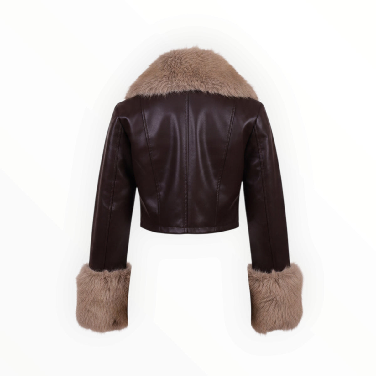 CROP JACKET ΜΕ ΓΟΥΝΑ