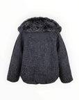 OVERSIZE FAUX FUR JACKET