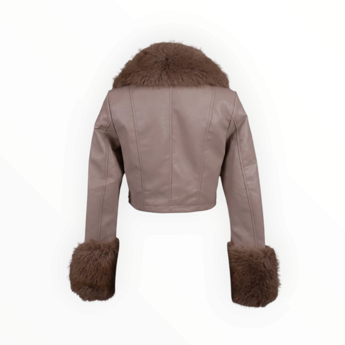CROP JACKET ΜΕ ΓΟΥΝΑ