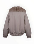 OVERSIZE JACKET ΜΕ ΓΟΥΝΑ