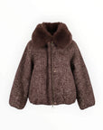 OVERSIZE FAUX FUR JACKET